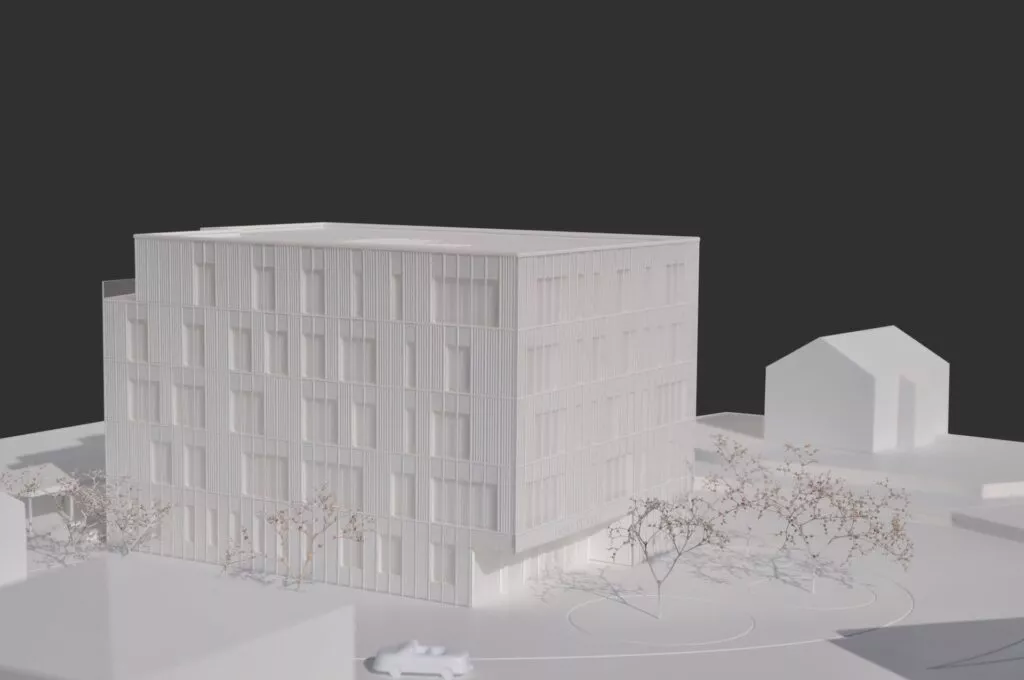 Projet Pour L'hôtel De Ville À Châtel-st-denis - 200e ARMP - Association Romande des Maquettistes Professionnels